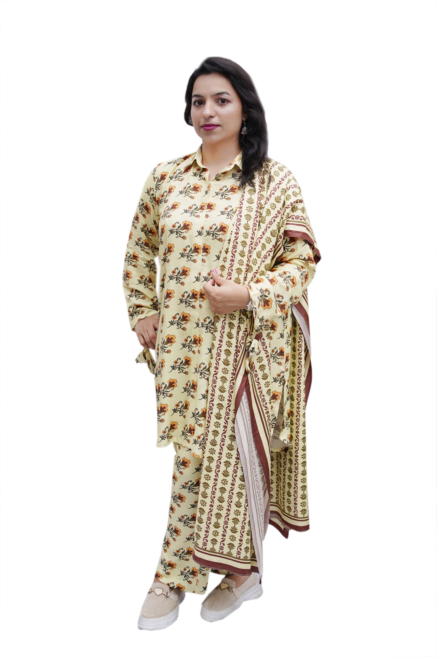 Sophisticated Khaddar edition 3 Piece all over digital print